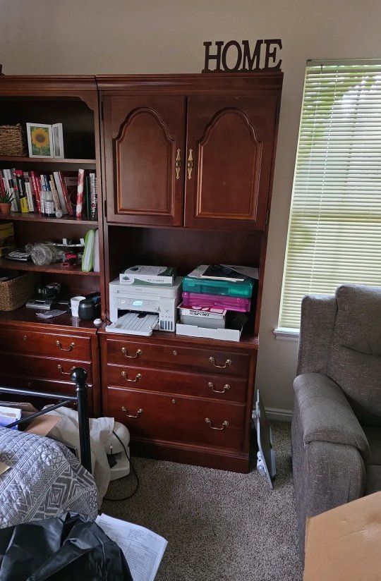 Wooden Bookcase & Cabinet Storage Unit with Drawers - Versatile Home Office Furniture