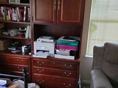 Wooden Bookcase & Cabinet Storage Unit with Drawers - Versatile Home Office Furniture