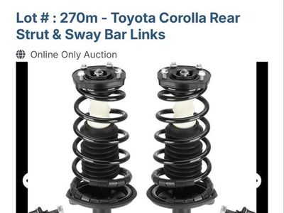 AEagle Toyota Corolla Rear Strut & Sway Bar Links (1993-2002 Corolla/Prizm/Geo)