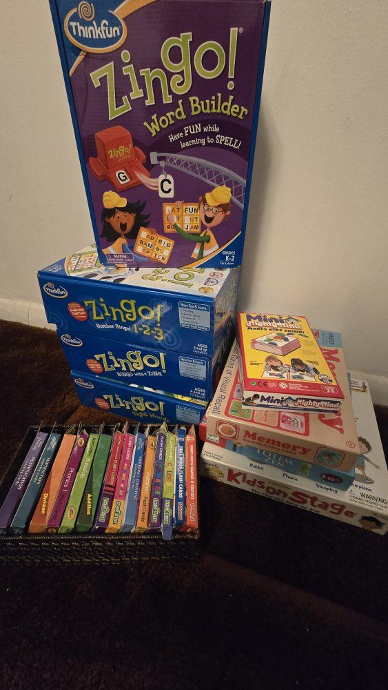 $20 Preschool games & flashcards
