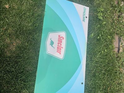 metal sign