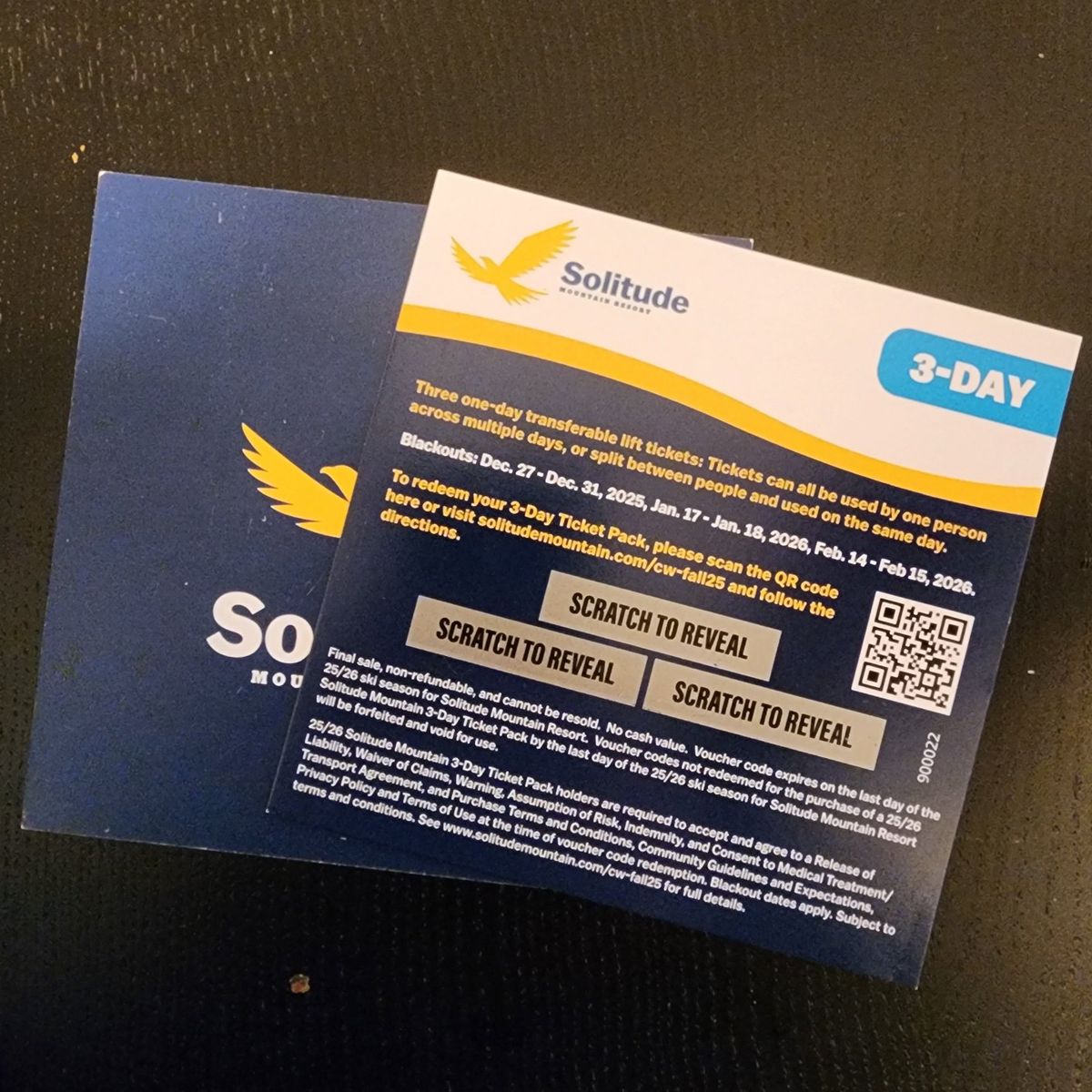 Solitude 3 Day Ski Pass