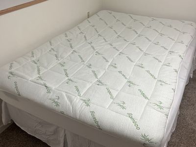 Mattress, frame, box springs