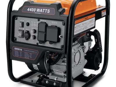 Power Equipment 4400 Watts Inverter Generator NEW