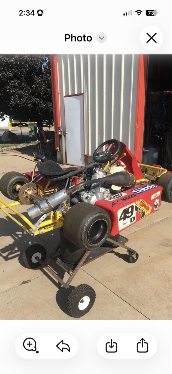 Vintage CRG Racing GO-Cart