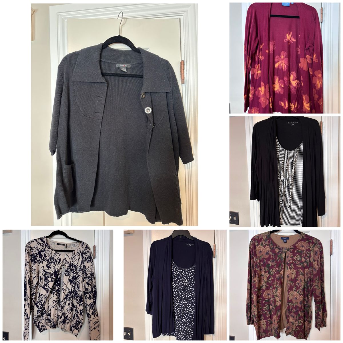 Women’s XL Cardigans $5 Each