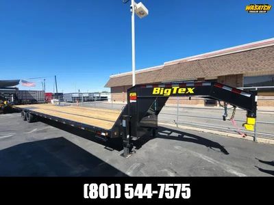 2026 Big Tex Trailers 40' Gooseneck 25.9K WHD Flat