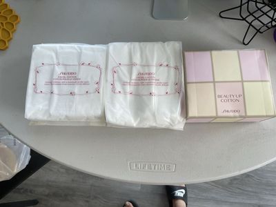 SHISEIDO Facial Cotton $12 per pack $30 3 pack