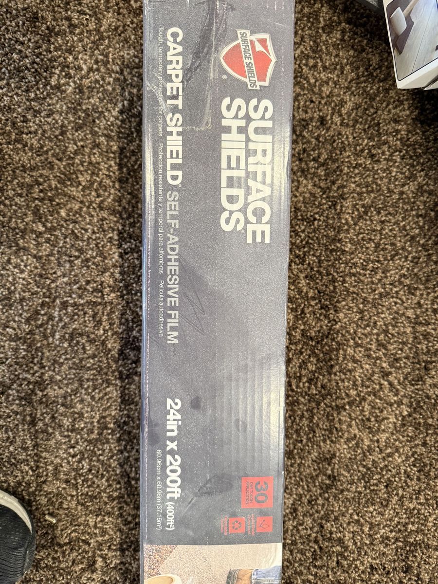 Plastic floor covering - protectant