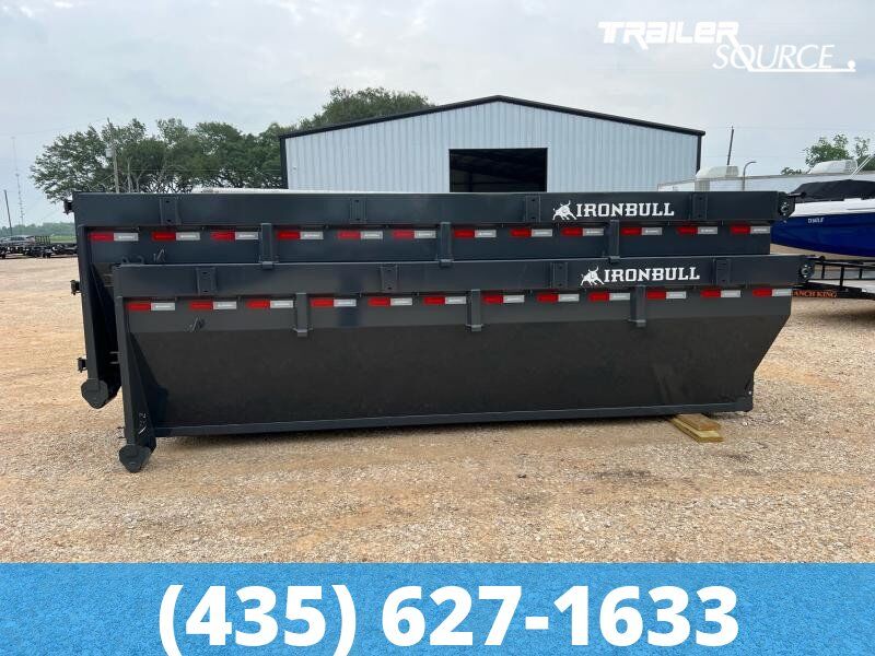 Iron Bull Roll Off Dumpster Bin 20 ft 48" Sides