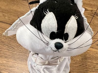 Vintage Warner Bros Penelope Pussycat Wedding 9" Plush Stuffed Animal