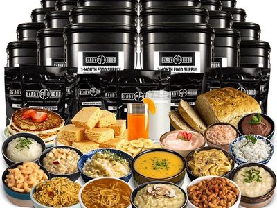 Emergency Food Storage - 1 Year Mega Supply Emergency Food PLUS over 500 gallons of water storage capacity