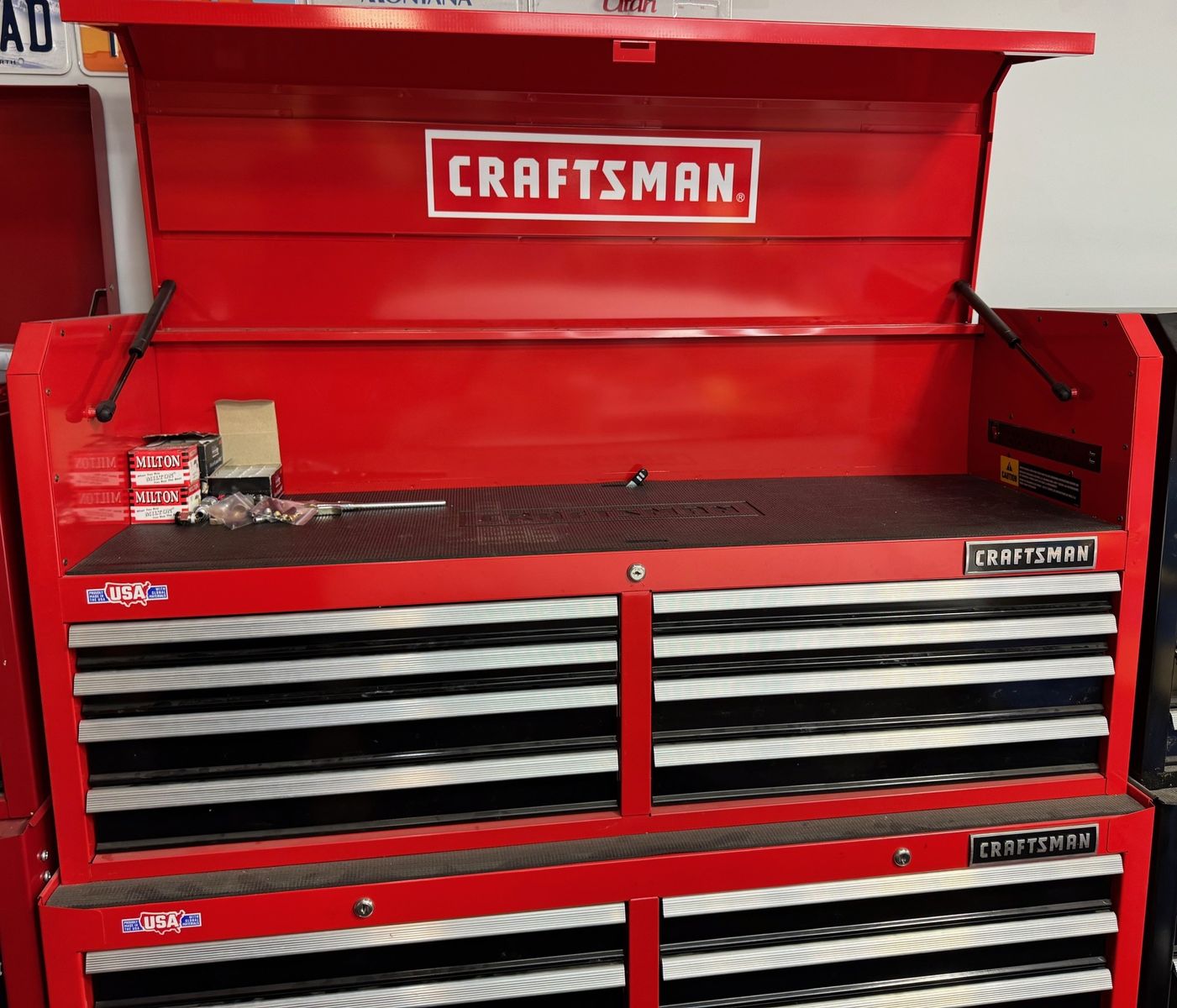 52" Craftsman Cabinet and Top Chest with Soft Close Drawers