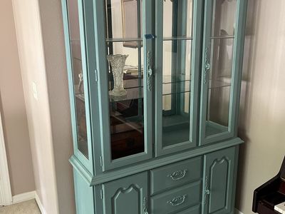 Hutch, display cabinet, curio