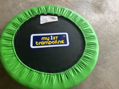 My 1st Trampoline 36" Green Kids Mini-Trampoline