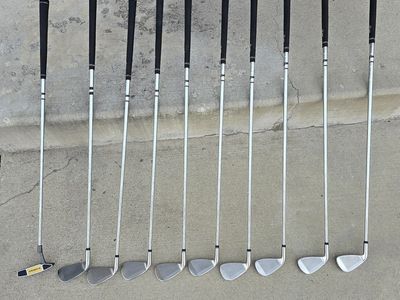 Ram Full Set Men's Right Handed Golf Clubs with Stand Bag and Head Covers