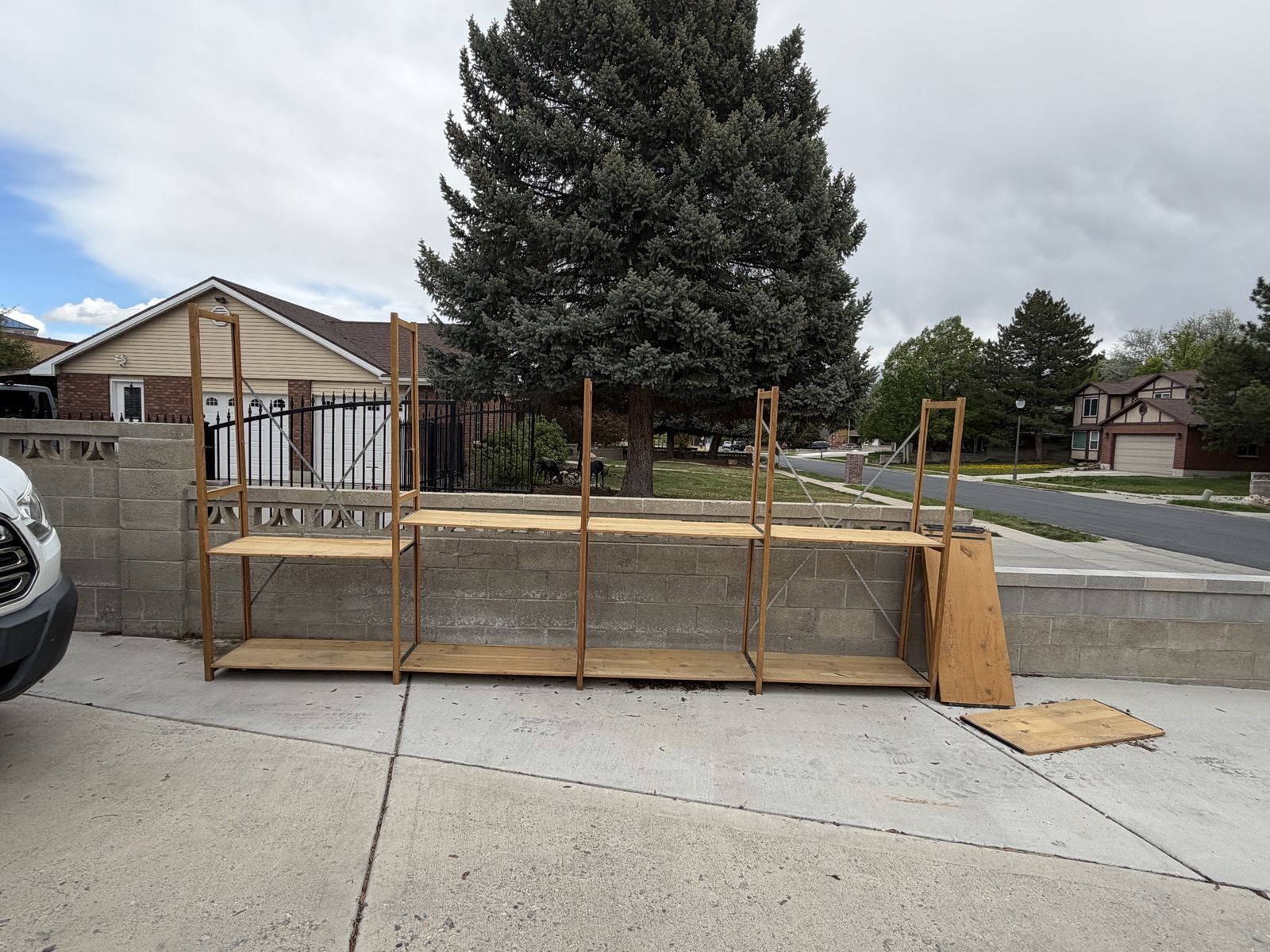 Wooden selves. $40 OBO