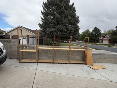 Wooden selves. $40 OBO