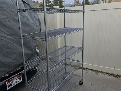 Rolling Steel Wire Shelf