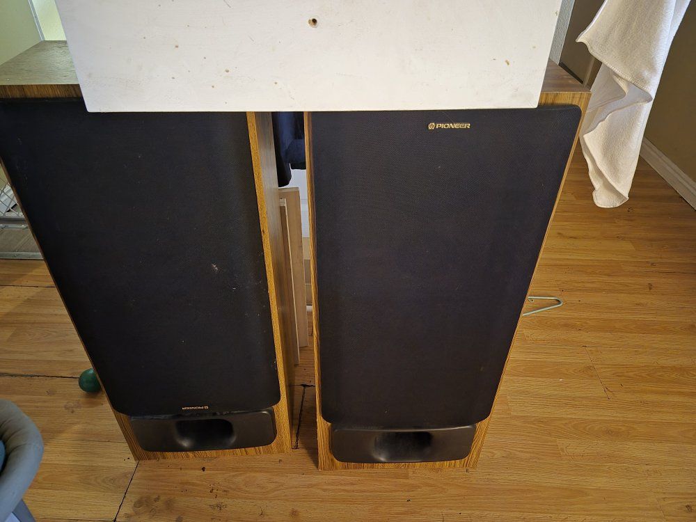 Pioneer Floor Standing Home Audio Speakers - Pair