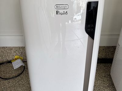 De'Longhi Pinguino Portable Air Conditioner & Dehumidifier with Remote Control - White