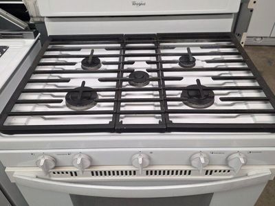 whirpool gas range