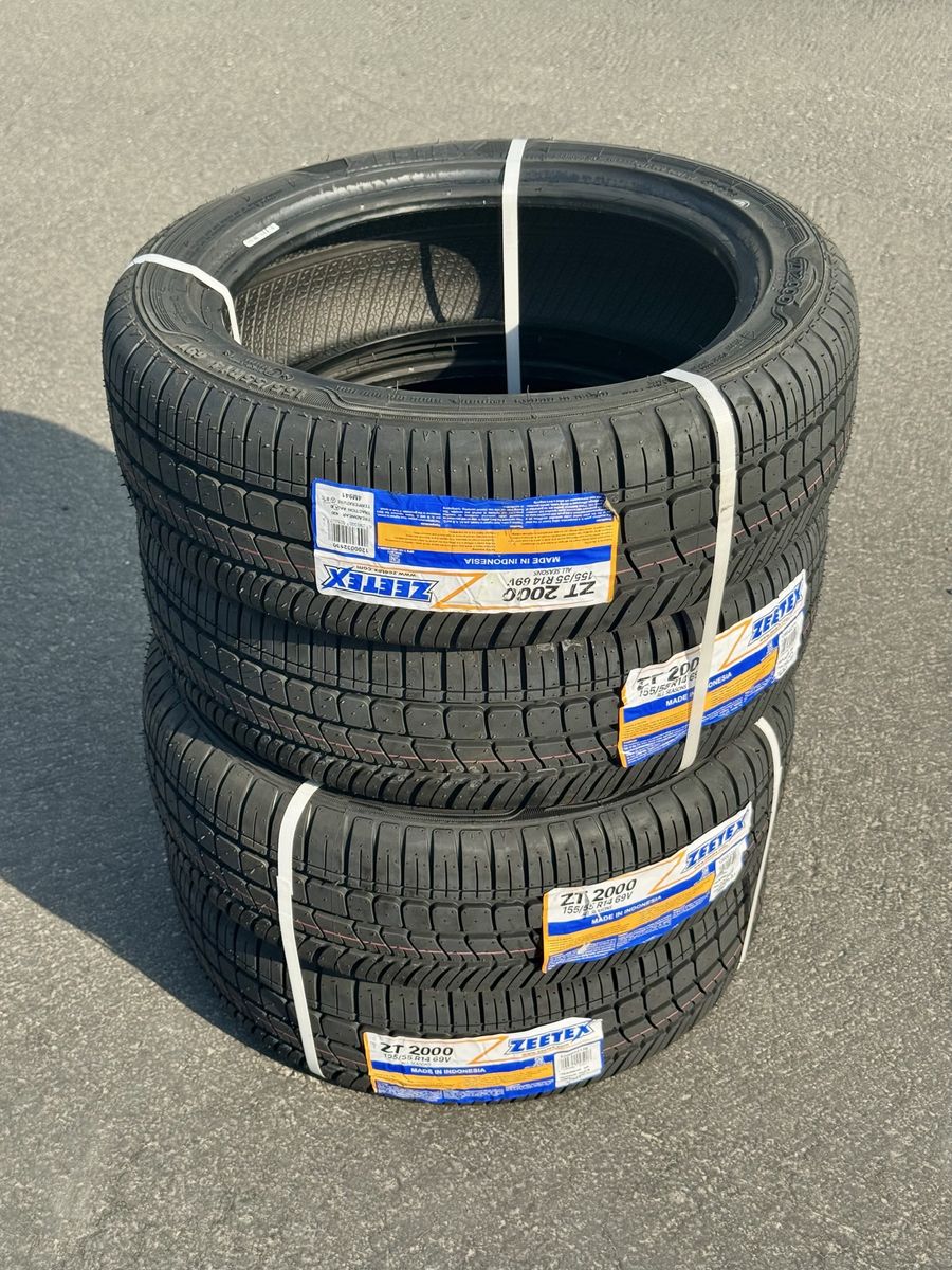 Rare Size Tires - Zeetex ZT2000 155/55R14 - 4pcs full set - BRAND NEW - Kei JDM