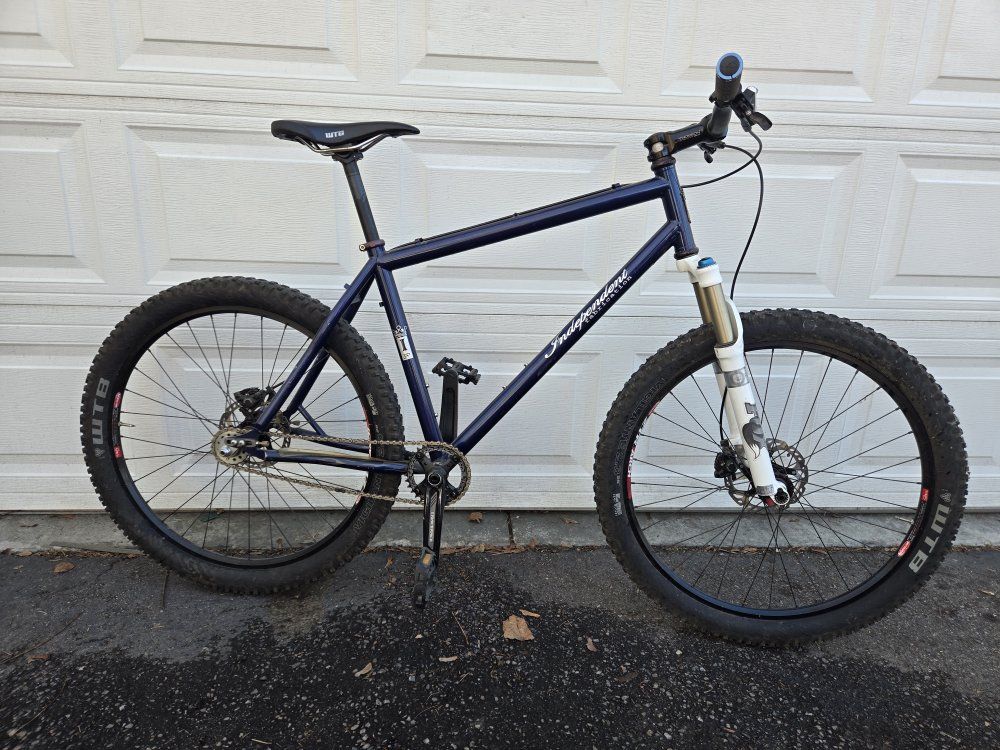 Independent Fabrication Ti Single speed  MTB