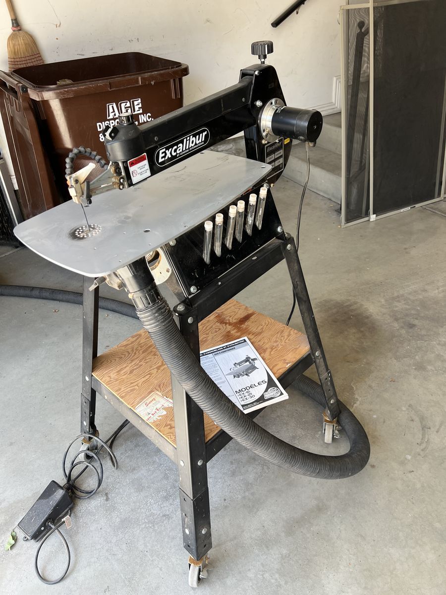 Excalibur EX-21 high end scroll saw
