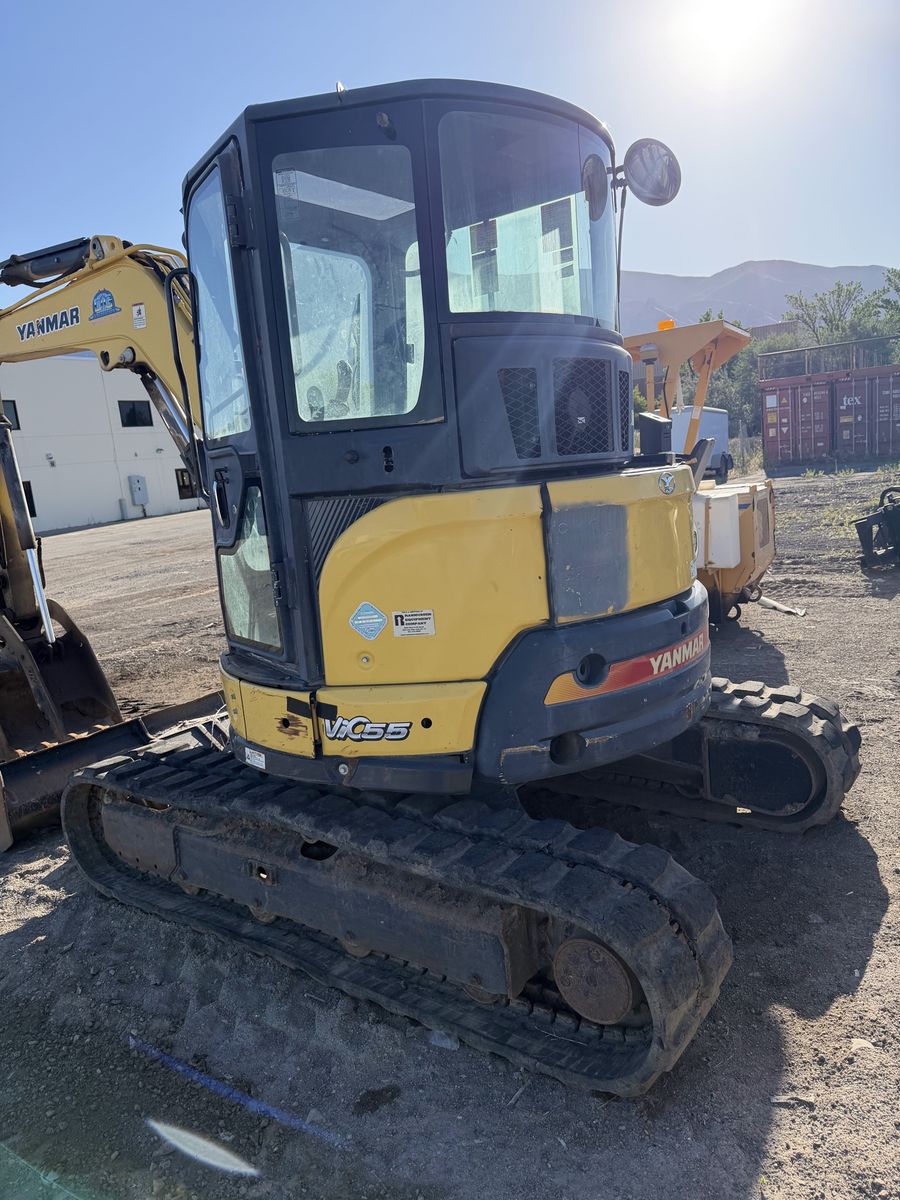Yanmar ViO55 Mini Excavator – Hydraulic Thumb – Mechanic Special –
