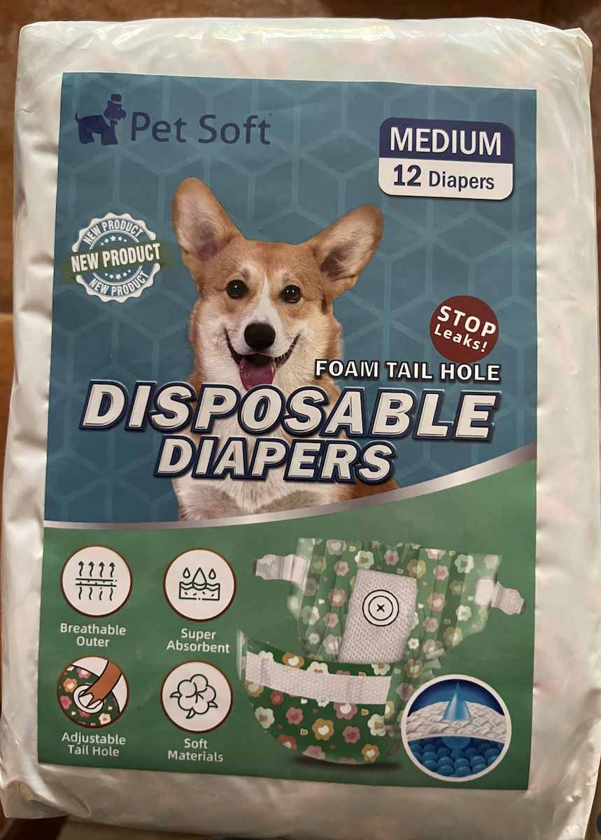 Disposable Doggie Diapers (Female)