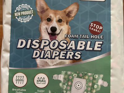 Disposable Doggie Diapers (Female)