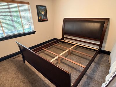 California King Bed with boxsprings