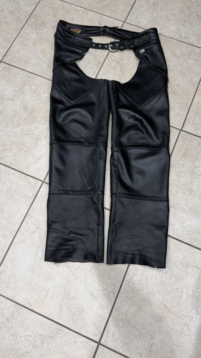 Harley Davidson Men's Leather Chaps