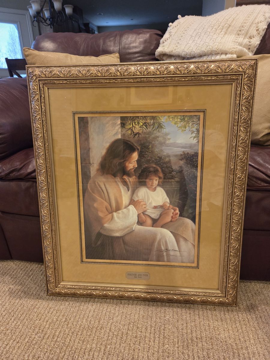 Greg Olsen “Forever and Ever” – Professionally Framed Artwork/Painting