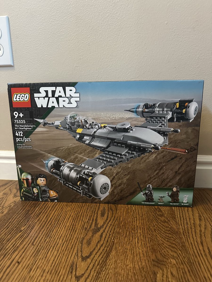 LEGO Star Wars The Mandalorian's N-1 Starfighter 412 Pcs w/ Minifigures