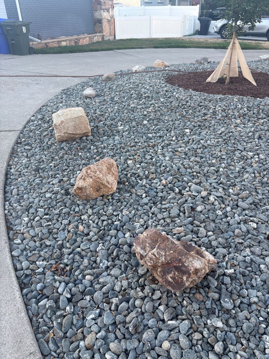 FREE Rocks - Decorative Landscaping