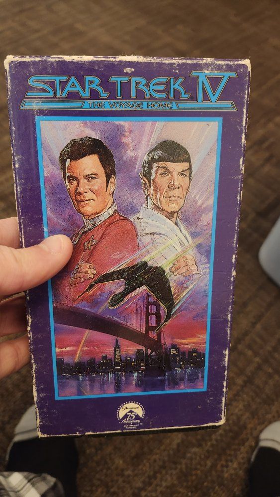 Star Trek IV: The Voyage Home VHS Tape