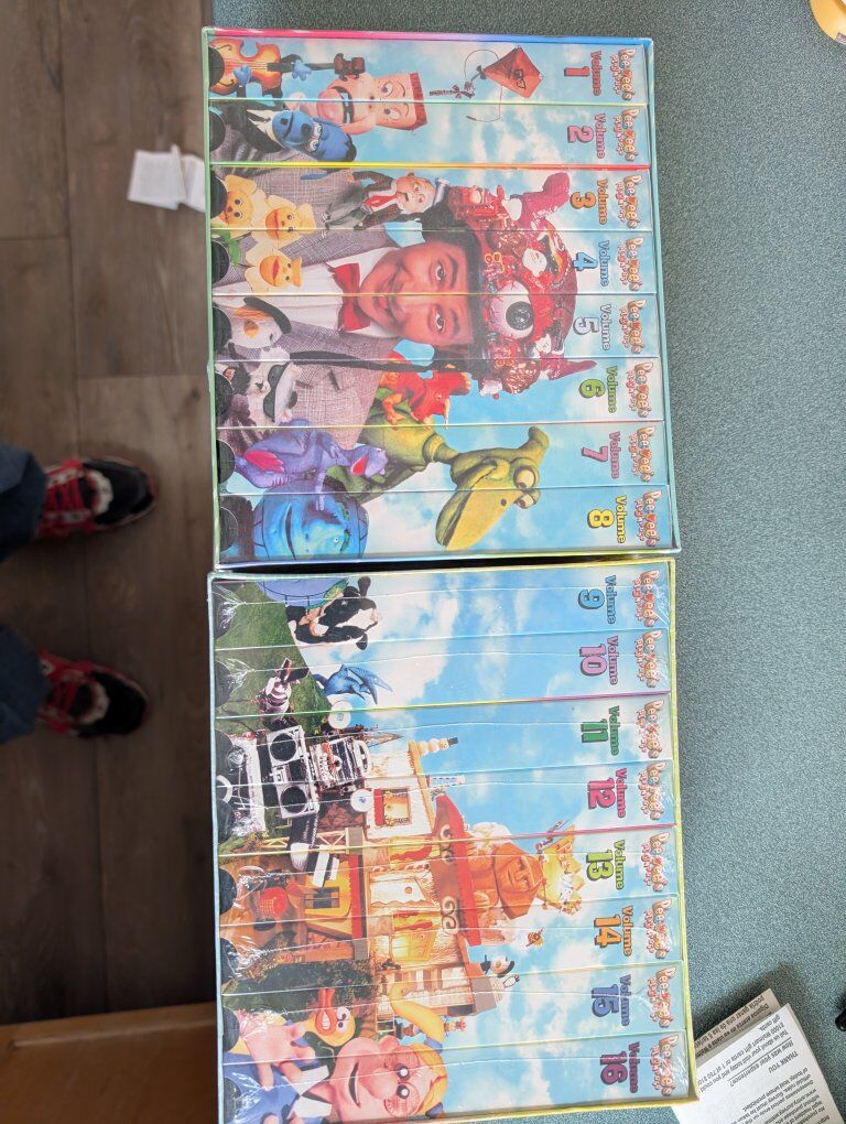 Pee-Wee Herman Playhouse VHS set