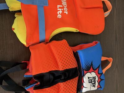 Two Hyperlite Infant Lifejackets