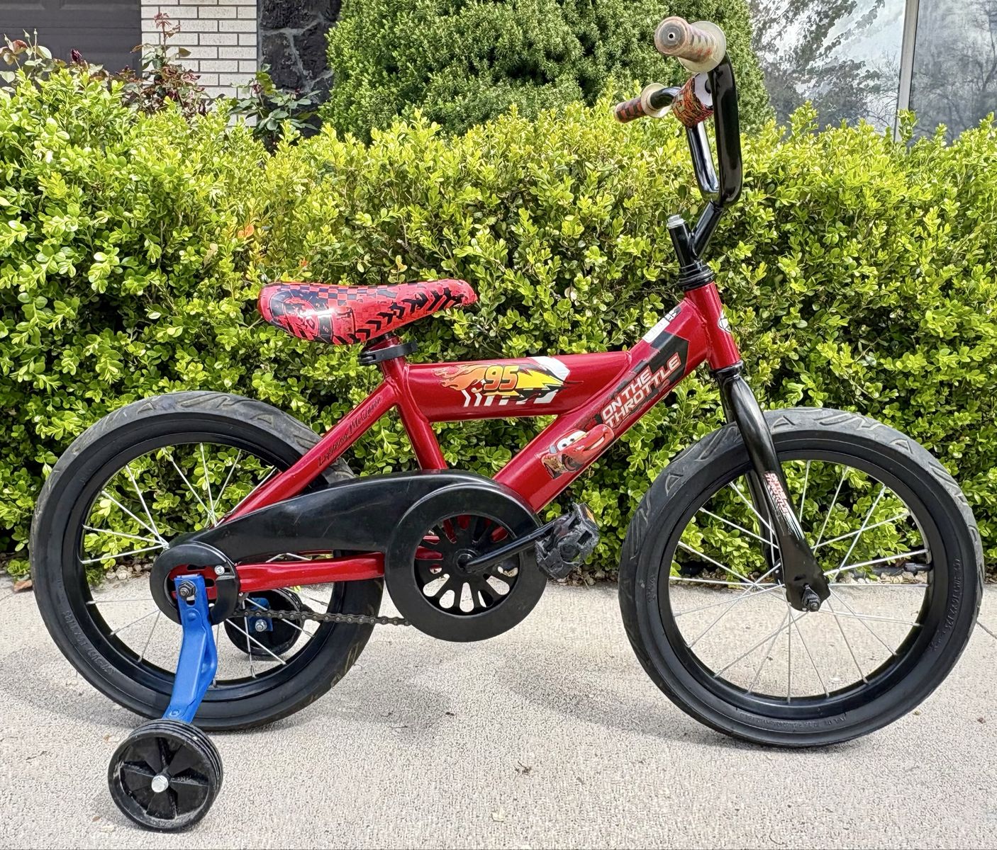 16 Inch Lighting McQueen Bike