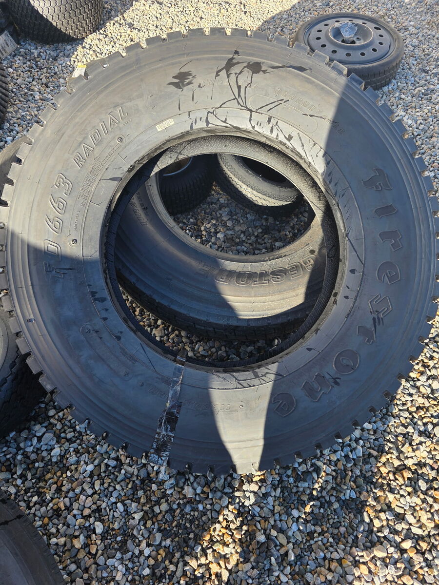 2 FIRESTONE FD663 BSW 11 24.5 14PLY COMMERCIAL TIRE 281069