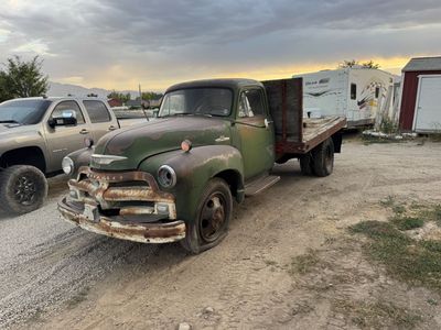 Chevy flatbed truck