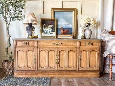 *FREE DELIVERY* Project Vintage Oak Credenza