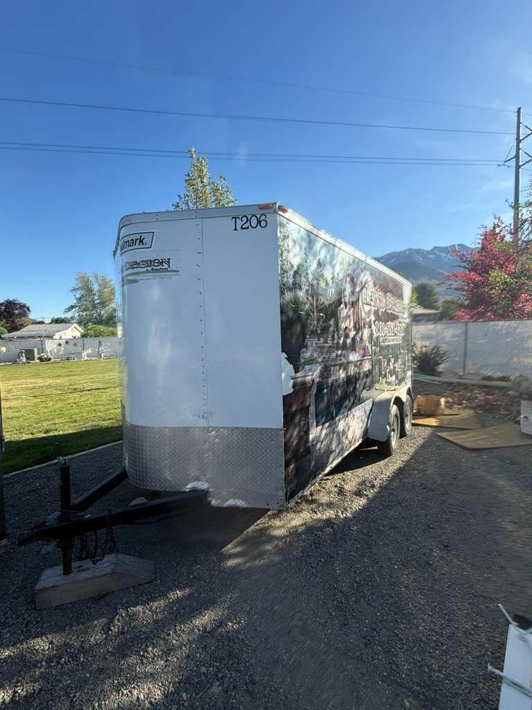 Custom Enclosed Cargo Trailer - 7x16 Haulmark