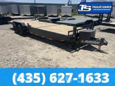 7x24 Lamar H8 Equipment Trailer - 15.7K GVWR