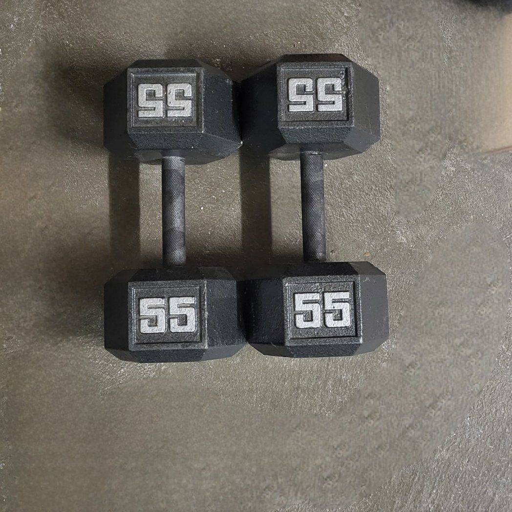 dumbells 110 pounds