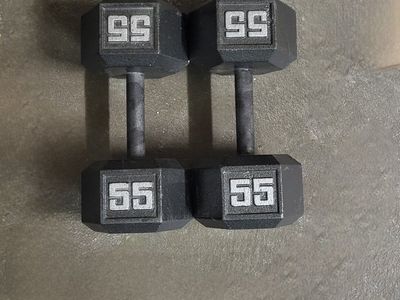 dumbells 110 pounds