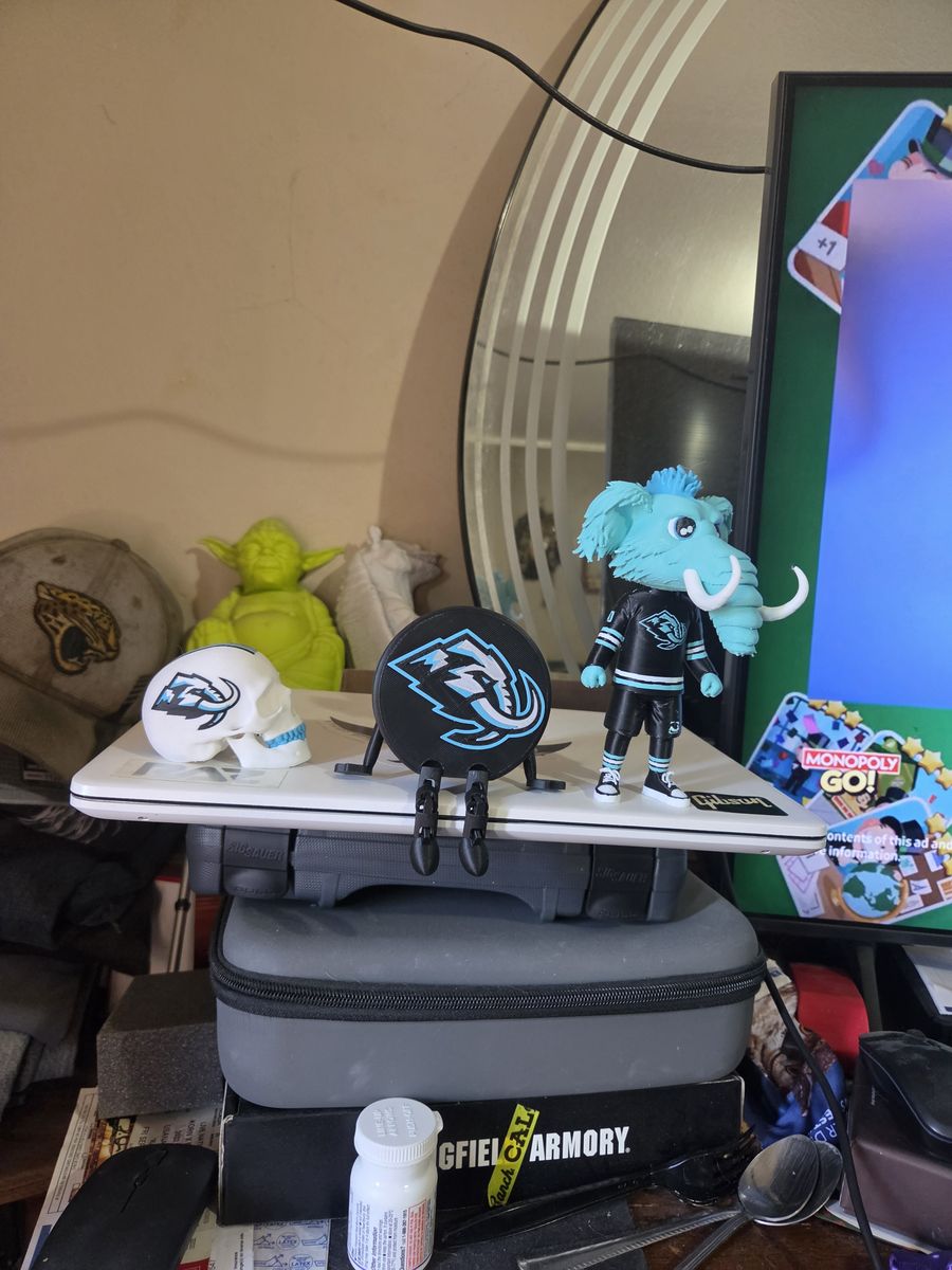 Mammoth 3d prints