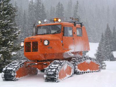 In Search of Tucker Snocat, Snowcat